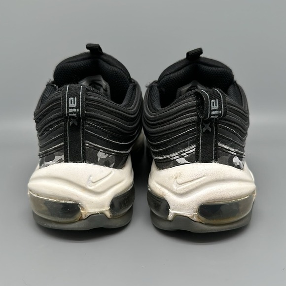 Nike Air Max 97‎ Black Grey Running Shoes 917646-005 Women's Sz 7 - Picture 3 of 10